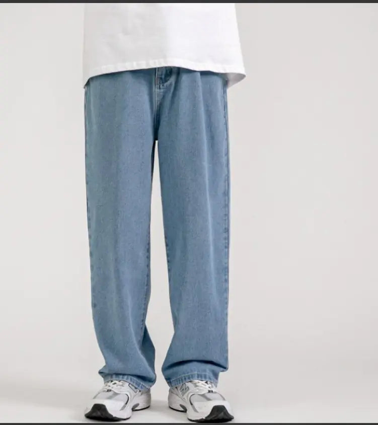 Men's Fashion Loose Straight Fit Jeans